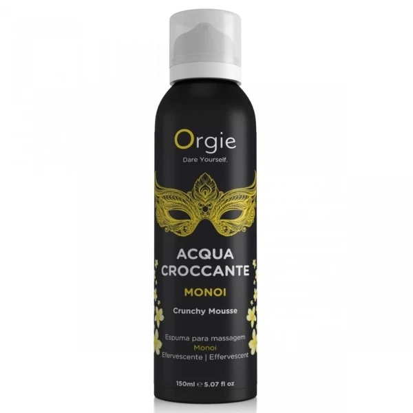 ORGIE - ACQUA CROCCANTE MONOI MOUSSE DA MASSAGGIO CROCCANTE 150 ML