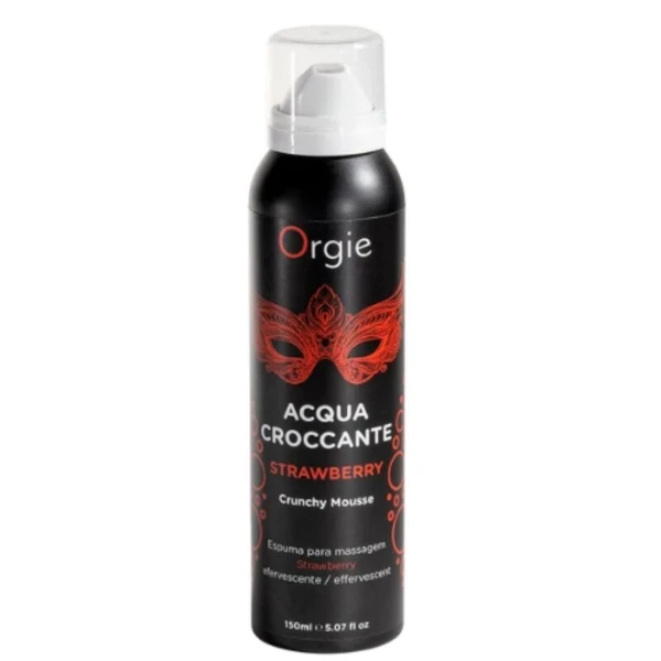 ORGIE - ACQUA CROCCANTE MOUSSE DA MASSAGGIO CROCCANTE ALLA FRAGOLA 150 ML