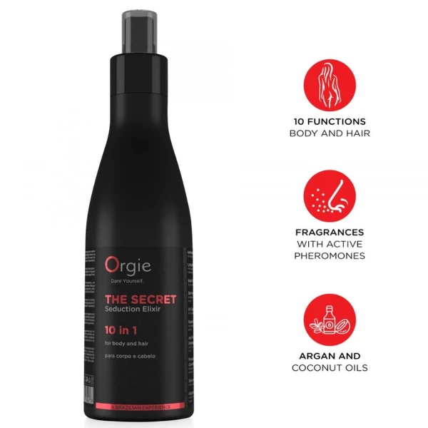 ORGIE - ELISIR SEGRETO DELLA SEDUZIONE 10 IN 1 LOZIONE CORPO E CAPELLI 200 ML