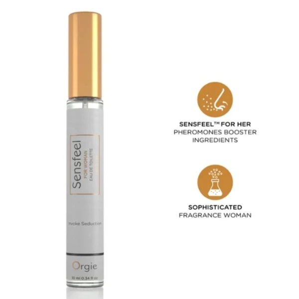 ORGIE - SENSFEEL FOR WOMAN PHOOMONE BOOSTER EAU DE TOILETTE FORMATO VIAGGIO 10 ML