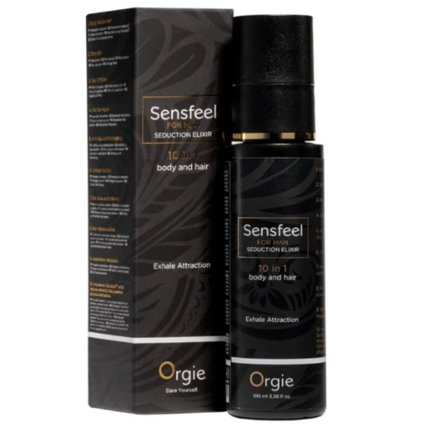 ORGIE - ELISIR DI SEDUZIONE SENSEEL FOR MAN 10 IN 1 CORPO E CAPELLI 100 ML