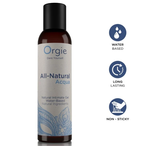 ORGIE - GEL INTIMO NATURALE A BASE DE ACQUA 150 ML