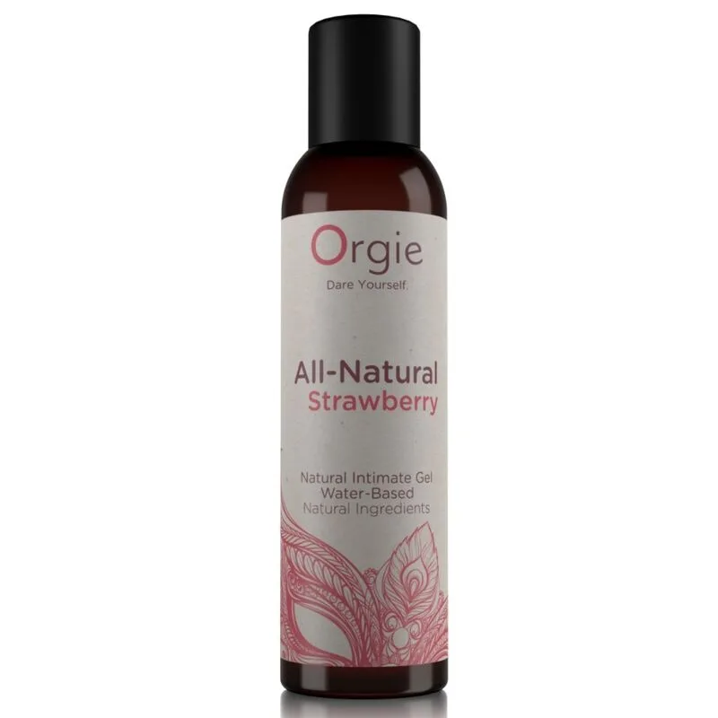 ORGIE - GEL INTIMO A BASE ACQUA COMPLETAMENTE NATURALE ALLA FRAGOLA 150 ML
