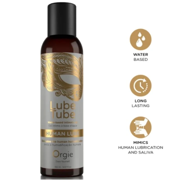 ORGIE - TUBO LUBRIFICANTE UMANO GEL INTIMO A BASE DE ACQUA 150 ML
