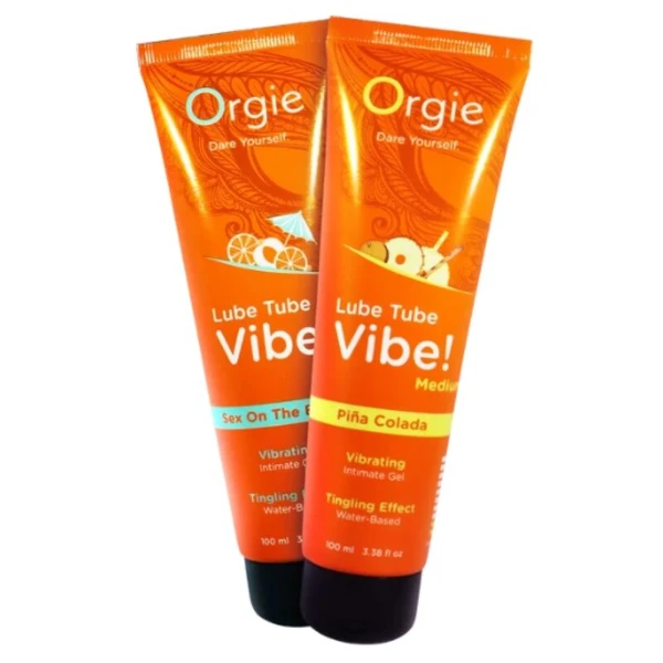 ORGIE - LUBE TUBE VIBE! PIÑA COLADA KISSABLE GEL INTIMO FORMULO MEDIO 100 ML