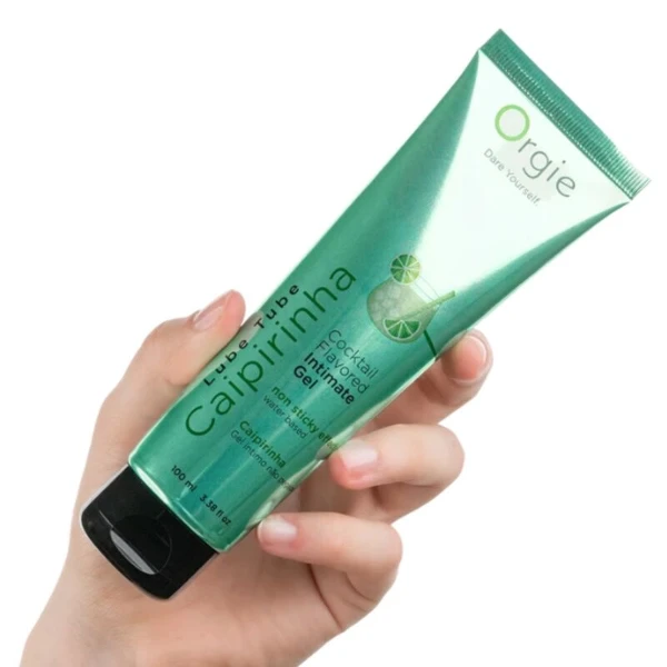 ORGIE - TUBO LUBRIFICANTE COCKTAIL CAIPIRINHA BACIABILE GEL INTIMO A BASE DE ACQUA 100 ML