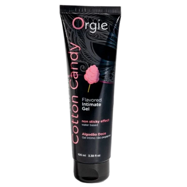 ORGIE - LUBRICANTE GEL ÍNTIMO BESABLE BASE AGUA ALGODÓN DE AZÚCAR  100 ML