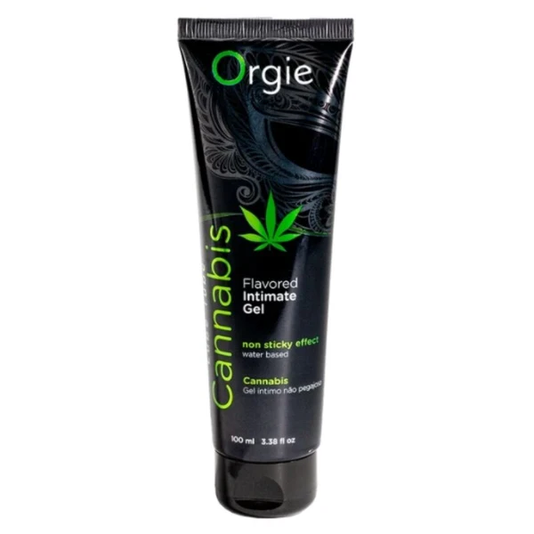 ORGIE - LUBE TUBE CANNABIS GEL ÍNTIMO BESABLE BASE AGUA 100 ML