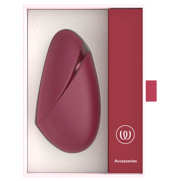 WOMANIZER - NEXT LIBERTY 3D PLEASURE AIR CLITORAL STIMULATOR BORDEAUX