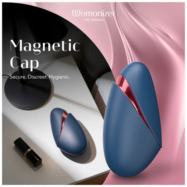 WOMANIZER - NEXT LIBERTY 3D PLEASURE AIR STIMOLATORE CLITORIDEO BLU/ROSSO