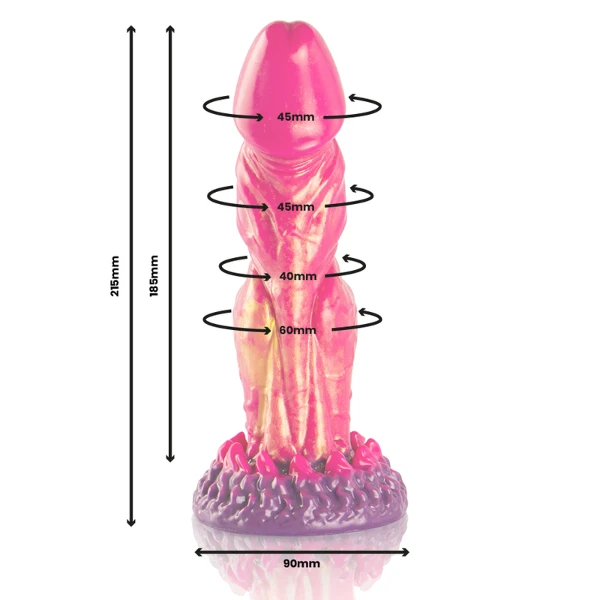 EPIC - CERBERUS DILDO FUOCO MITOLOGICO