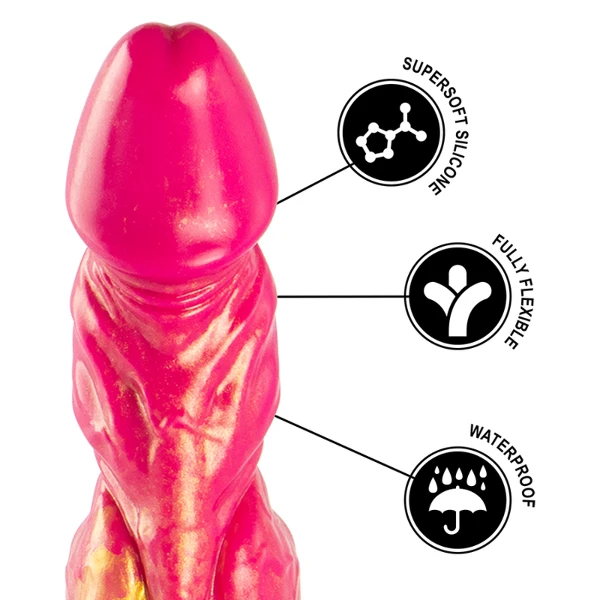 EPIC - CERBERUS DILDO FUOCO MITOLOGICO