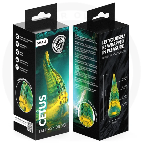 EPIC - CETUS DILDO TENTACOLO VERDE PICCOLO