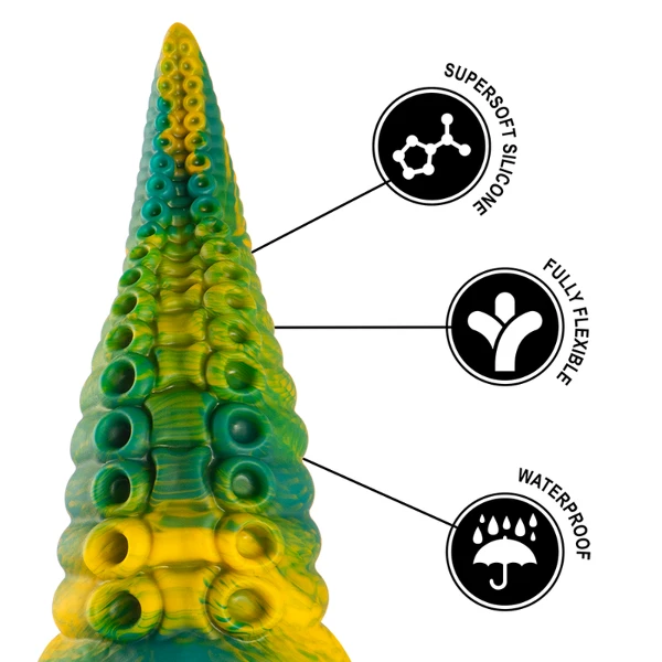 EPIC - CETUS DILDO TENTACOLO VERDE PICCOLO