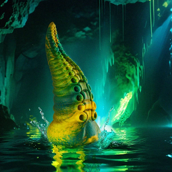 EPIC - CETUS DILDO TENTACOLO VERDE PICCOLO