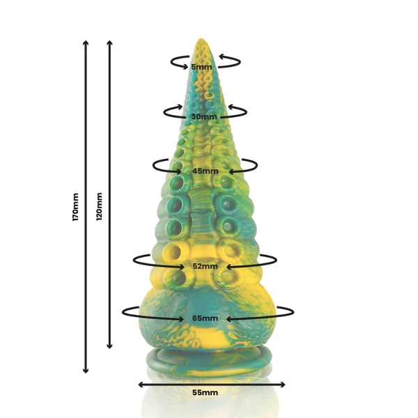 EPIC - CETUS DILDO TENTACOLO VERDE PICCOLO