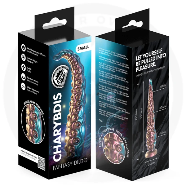 EPIC - DILDO A TENTACOLO DI CHARYBDIS DI PICCOLA DIMENSIONE