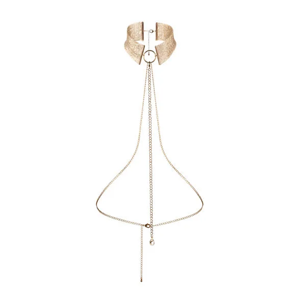 BIJOUX INDISCRETS - DÃSIR MÃTALLIQUE COLLAR METLICO DORADO