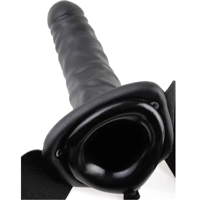 FETISH FANTASY SERIES - ARNÉS HUECO 19 CM NEGRO