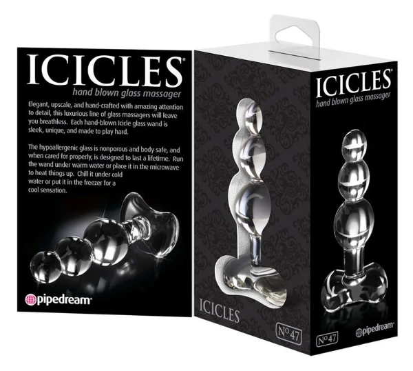ICICLES - N. 47 MASAJEADOR DE CRISTAL