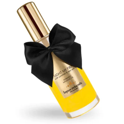 BIJOUX - OLIO DA MASSAGGIO EFFETTO CALDO AROMA CARAMELLO