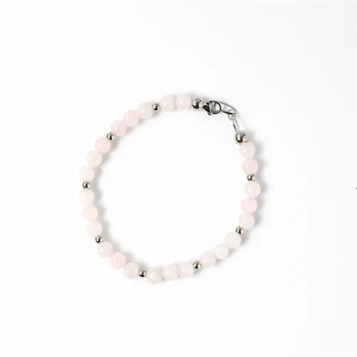 Bracciale unisex QUARZO ROSA